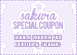 Donation Rewards Coupon
