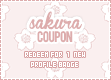 Profile Badge Coupon